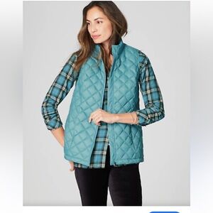 J.Jill Down Puffer Vest M